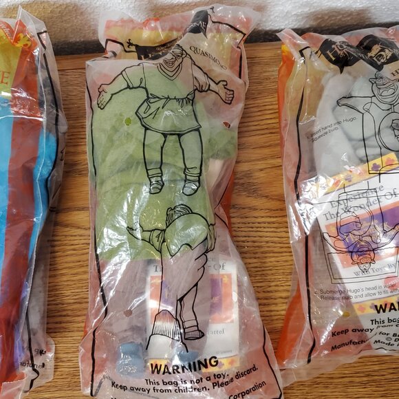 Action Figues - New Disney The Hunchback of Notre Dame - Burger King - Lot of 4 - Picture 8 of 10